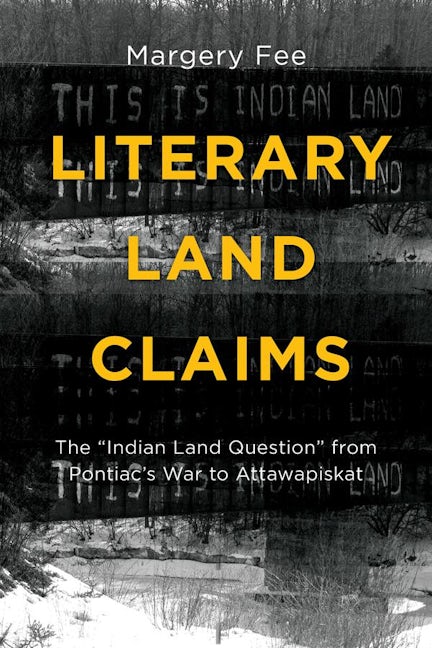Book cover image for Literary Land Claims ISBN: 9781771121194